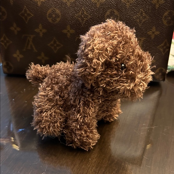 Brown Plush Dog Keychain - Picture 4 of 6